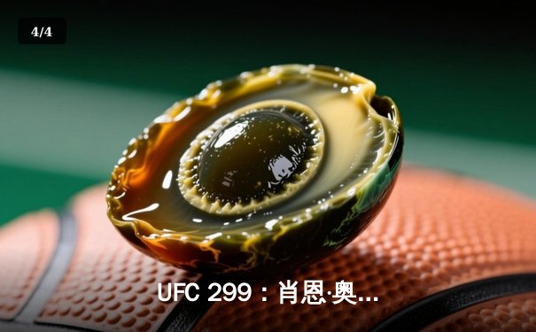 UFC 299：肖恩·奥马利成功卫冕雏量级金腰带，强势判定击败马龙·维拉 - 4