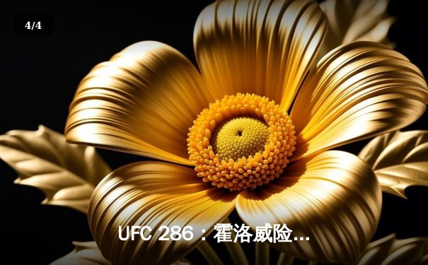 UFC 286：霍洛威险胜艾伦卫冕羽量级，五回合激战展现冠军底蕴 - 4